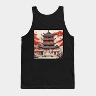 Chinese temple Tank Top